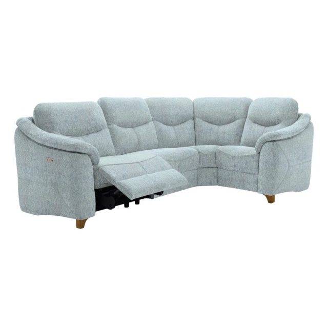 G Plan Jackson 4 Seater Recliner Corner Sofa - Leather Grade H - Manual LHF - image 1