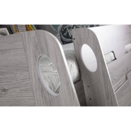 Julian Bowen Jupiter Midsleeper Bed - White - thumbnail 5
