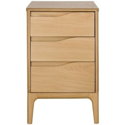 Ercol Rimini Compact 3 Drawer Bedside Cabinet - thumbnail 2