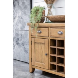 Juniper Wide Sideboard - Smoked Oak - thumbnail 5