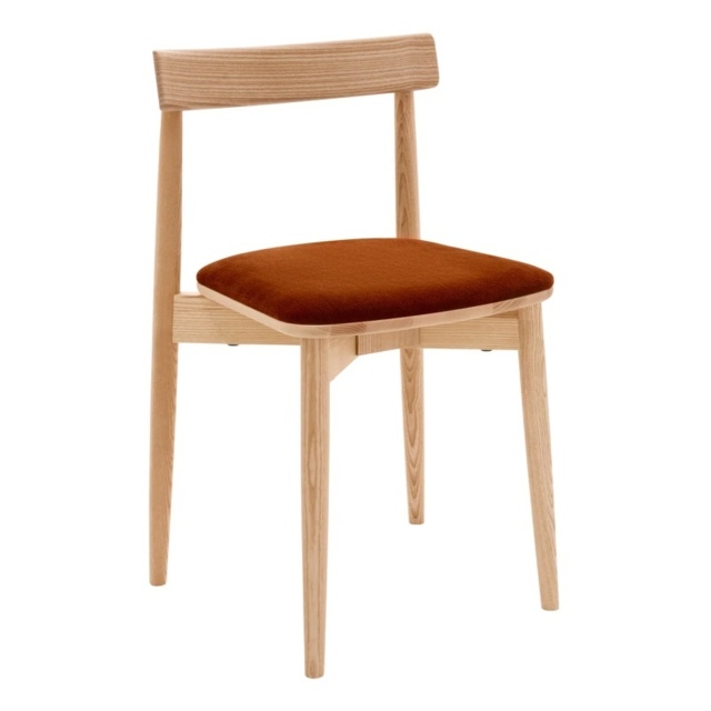 Ercol Upholstered Lara Dining Chair - Fabric Grade U - image 1