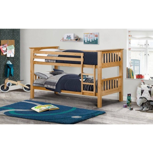 Julian Bowen Barcelona Bunk Bed - Antique Pine - image 1