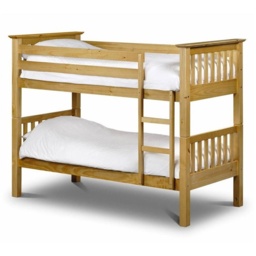 Julian Bowen Barcelona Bunk Bed - Antique Pine - thumbnail 2