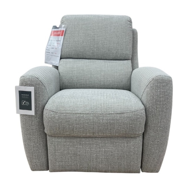 G Plan Hamilton Chair in Sahara Silver Fabric - image 1