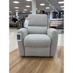G Plan Hamilton Chair in Sahara Silver Fabric - thumbnail 3