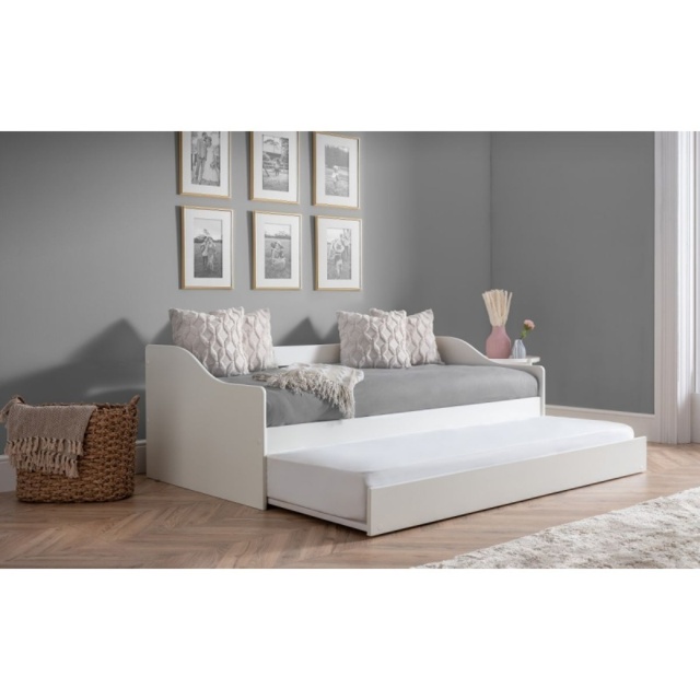 Julian Bowen Elba Day Bed - Surf White - image 1