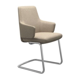 Stressless Vanilla Low Back D400 Dining Chair With Arms - Fabric - thumbnail 3