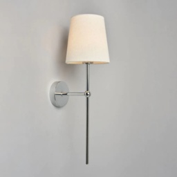 BHS USB-C Rechargeable Shaded Wall Light - Chrome - thumbnail 2