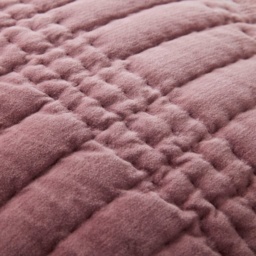 Laura Ashley Brady Scalloped Cushion - Old Rose - thumbnail 3