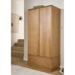 Colorado 2 Door 1 Drawer Wardrobe - thumbnail 1