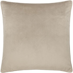 Morris and Co Strawberry Thief Feather Rich Cushion 55cm - Biscuit - thumbnail 5