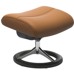 Stressless Philip Footstool With Signature Base - Fabric - thumbnail 2