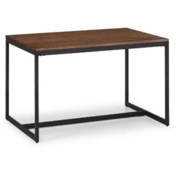 Julian Bowen Tribeca Dining Table - Walnut - thumbnail 2