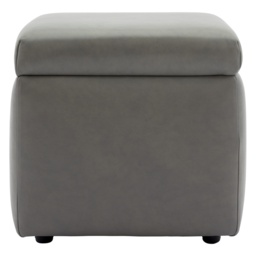 G Plan Spencer Leather Footstool - Grade N