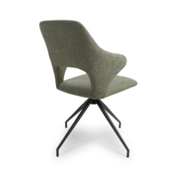 Scott Fabric Dining Chair - Sage - thumbnail 3
