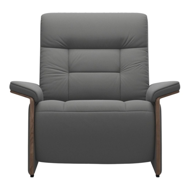 Stressless Mary Power Recliner Chair With Wooden Arms - Velaro Leather - image 1