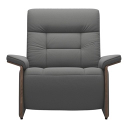 Stressless Mary Power Recliner Chair With Wooden Arms - Velaro Leather - thumbnail 1