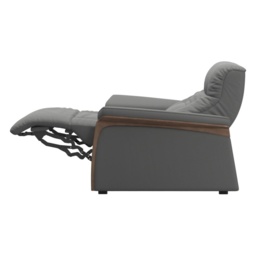 Stressless Mary Power Recliner Chair With Wooden Arms - Velaro Leather - thumbnail 3