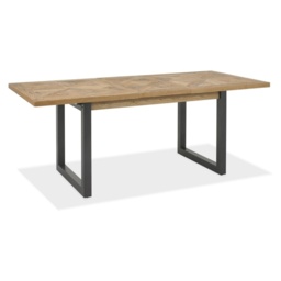 Vancouver Rustic Oak 4-6 Seater Dining Table - thumbnail 4