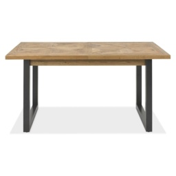 Vancouver Rustic Oak 4-6 Seater Dining Table - thumbnail 2