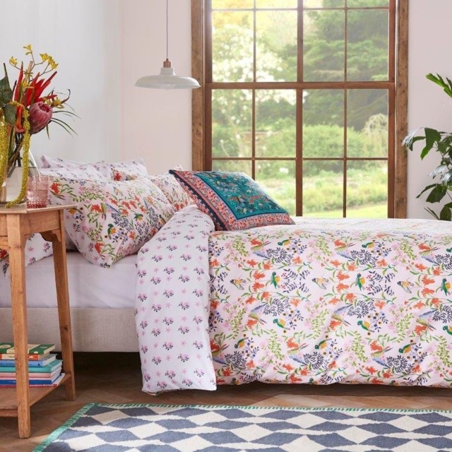 Cath Kidston Paper Birds Multi Duvet Set - Single - image 1