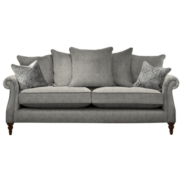 Parker Knoll Eastbury Grand Pillow Back Fabric Sofa - Fabric Grade D - image 1