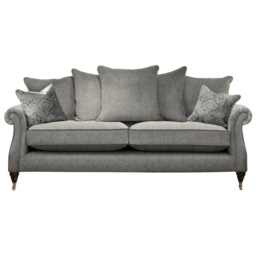 Parker Knoll Eastbury Grand Pillow Back Fabric Sofa - Fabric Grade D - thumbnail 2