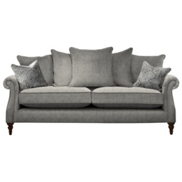 Parker Knoll Eastbury Grand Pillow Back Fabric Sofa - Fabric Grade D - thumbnail 1