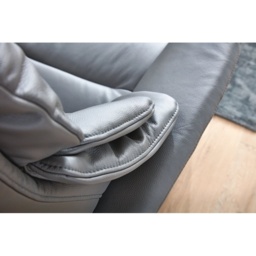 Himolla Chester Fixed 2 Seater Sofa - Leather L31 - Aluminium Feet - thumbnail 6