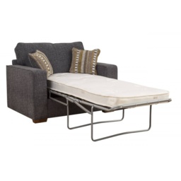 Bertie Standard Back Chair Bed - Fabric Grade B - Standard Foam Mattress - thumbnail 1