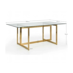 Julian Bowen Minori Dining Table - thumbnail 6