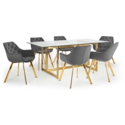 Julian Bowen Minori Dining Table - thumbnail 7