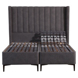 Tempur Suffolk Slim Disc Adjustable Divan Base - Single - 90cm x 200cm - Velvet Teal - thumbnail 1