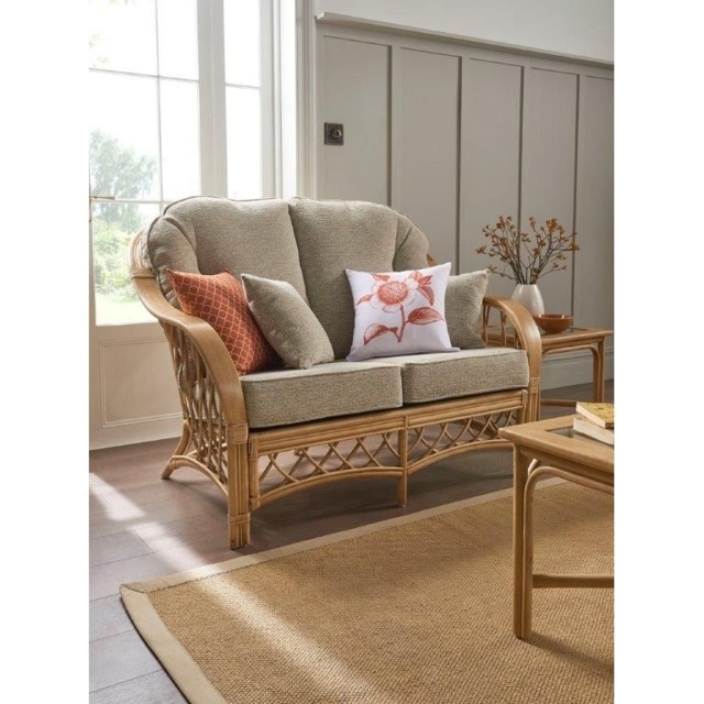 Daro Ledbury Natural Wash 2 Seater Lounging Sofa - Fabric Grade D - image 1