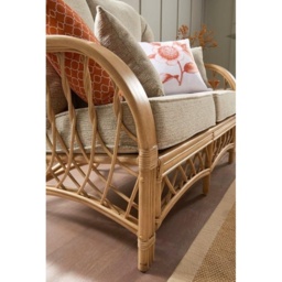 Daro Ledbury Natural Wash 2 Seater Lounging Sofa - Fabric Grade D - thumbnail 5