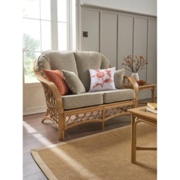 Daro Ledbury Natural Wash 2 Seater Lounging Sofa - Fabric Grade D - thumbnail 1