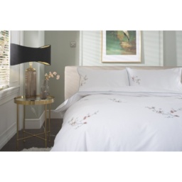 The Lyndon Company Cherry Blossom Duvet Set - White - Double - thumbnail 4