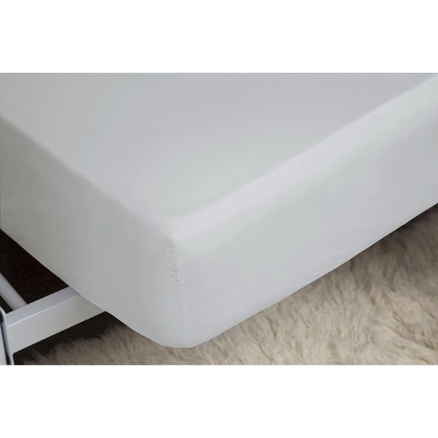 Belledorm 200 Count Extra Deep 38cm Fitted Sheet - Cloud - Single
