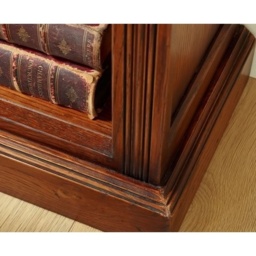 Wood Bros Old Charm Low Open Bookcase With Drawers OC2792 - Classic Finish - thumbnail 6