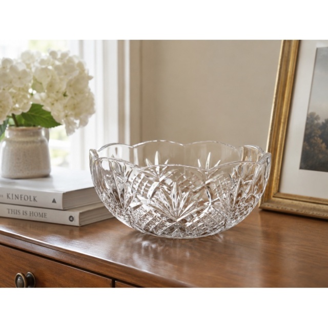 Tipperary Crystal Belvedere 9-inch Bowl - image 1