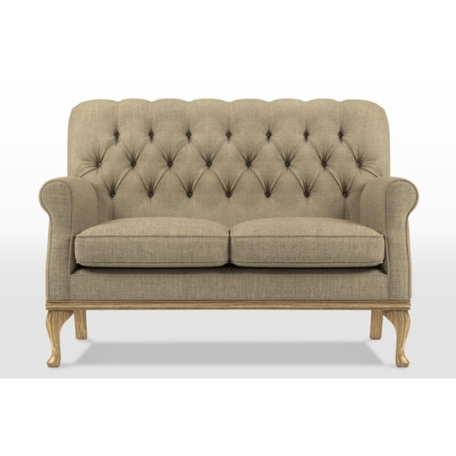 Wood Bros Burnham 2 Seater Sofa - Loft Fabric - image 1