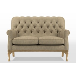 Wood Bros Burnham 2 Seater Sofa - Loft Fabric - thumbnail 1