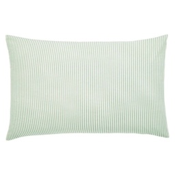 Helena Springfield Calico and Chalk Twill Stripe Duvet Set - Green - Super King - thumbnail 5