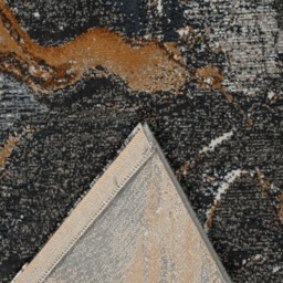 Mastercraft Canyon 52096/3888 Rug - Brown/Grey - 133cm x 195cm - thumbnail 4