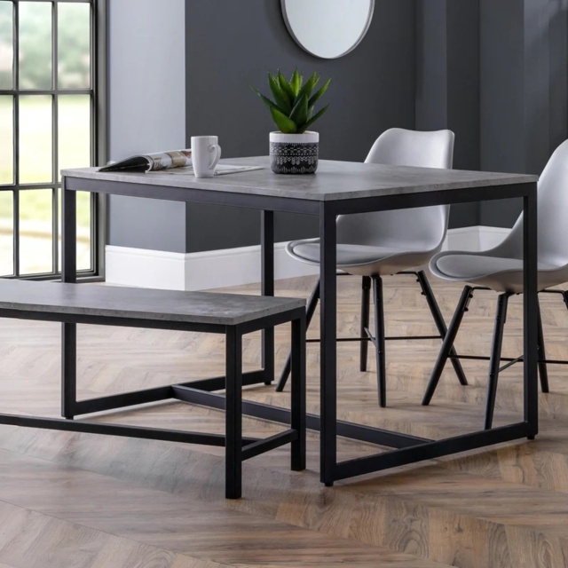 Julian Bowen Staten Concrete Dining Table - image 1