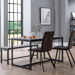 Julian Bowen Staten Concrete Dining Table - thumbnail 6