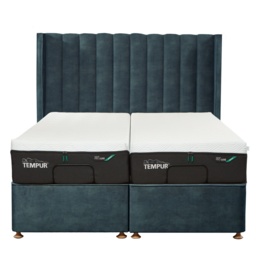 Tempur Suffolk Adjustable Disc Divan Base - Single - 90cm x 200cm - No Drawers - Velvet Stone - thumbnail 4