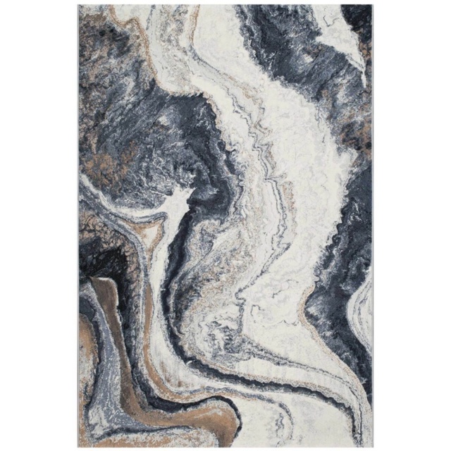 Mastercraft Galleria Rug - 063 - 0618/8656 - Blue - 80x150cm - image 1