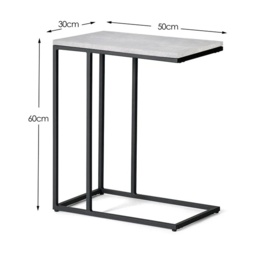 Julian Bowen Staten Rectangular Drinks Table - thumbnail 4