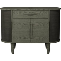 Markham Silver Grey Narrow Sideboard - thumbnail 4